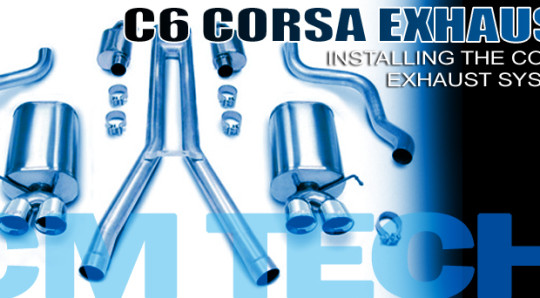 #div1 How to install C6 Corvette Corsa Exhaust