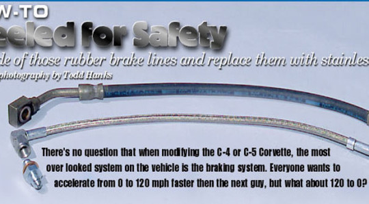 #div2 How to install Stainless Steel Brake Hoses