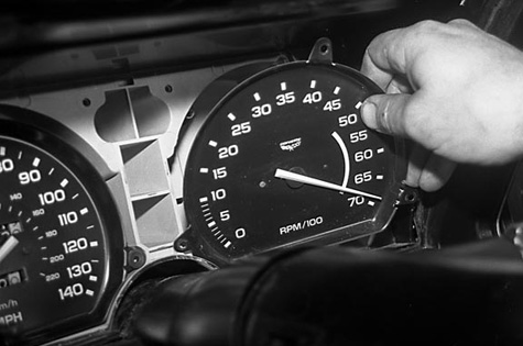 How do you repair a tachometer?