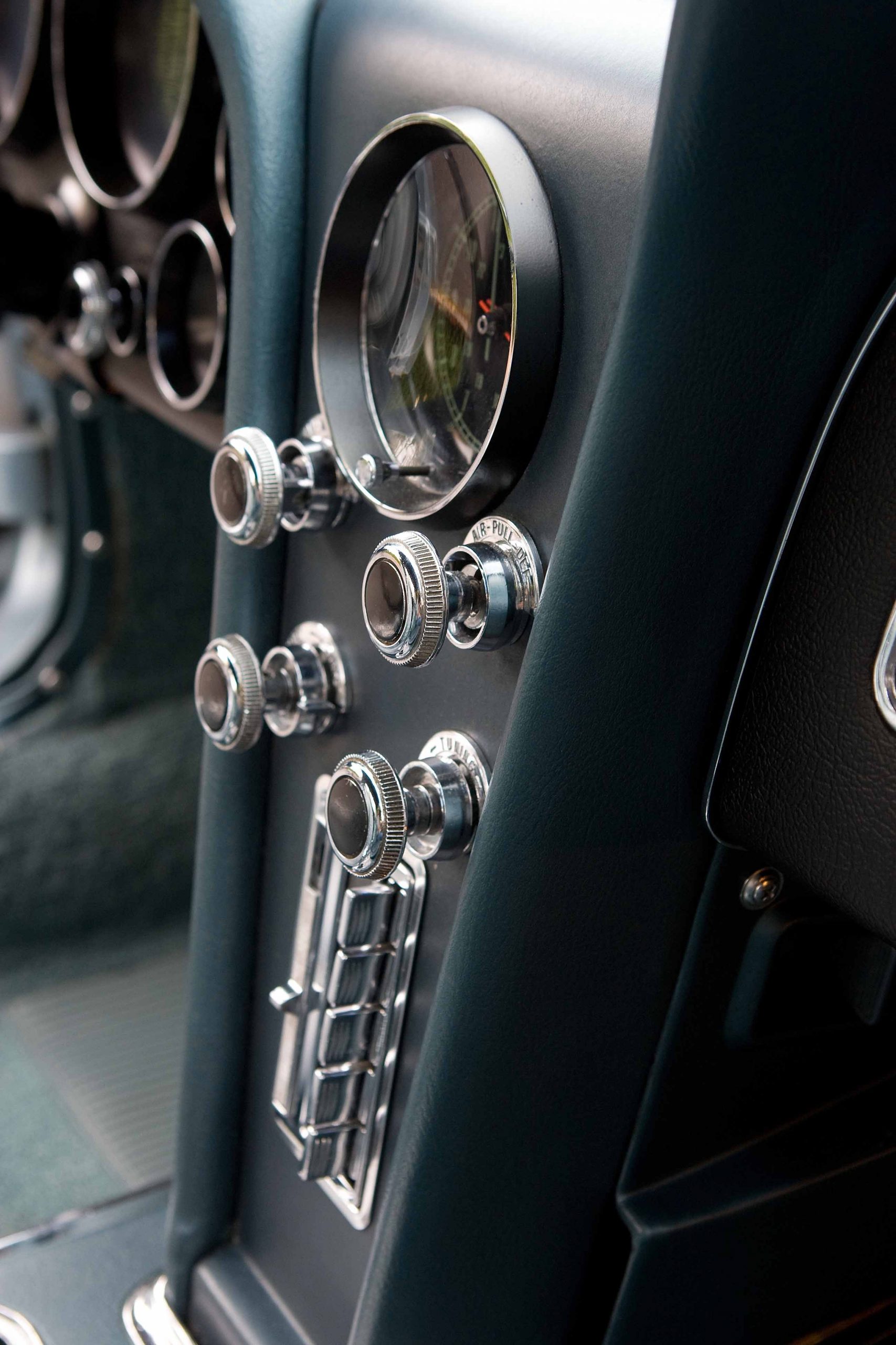 19581967 Corvette Radio Face Rebuild Corvette Magazine Corvette