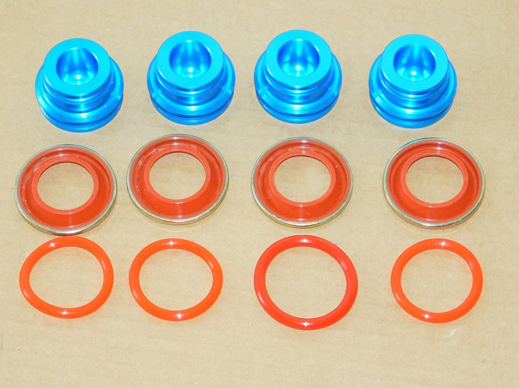 Carlson Rear Disc Brake Caliper Rebuild Kit For Chevy Corvette 1965-1982