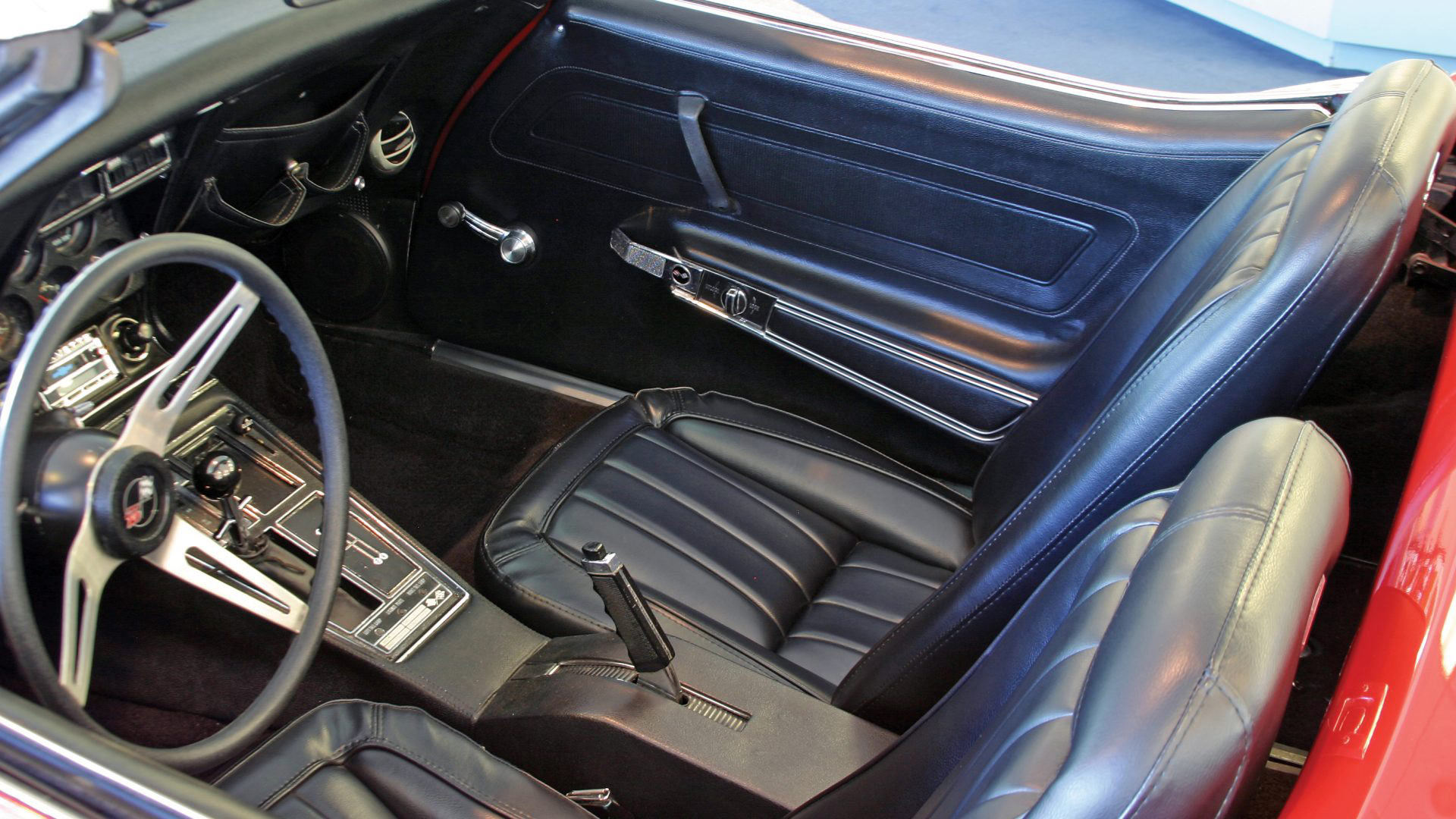 C3 corvette parking brake diagram
