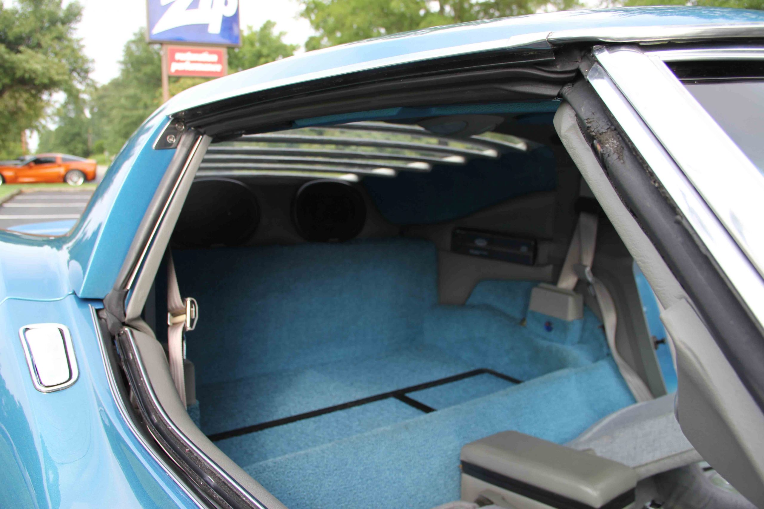 1968 1979 Corvette Carpet Rear Storage Compartment Replacement