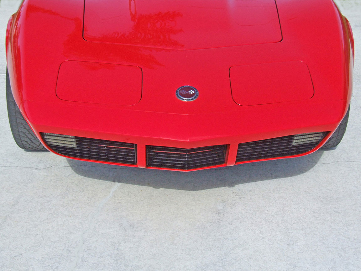 thumbnail interactive-video image 1 of Fiberglass Front Bumper Face Bar Grille For Chevrolet Corvette 1973-1974 1 of 4