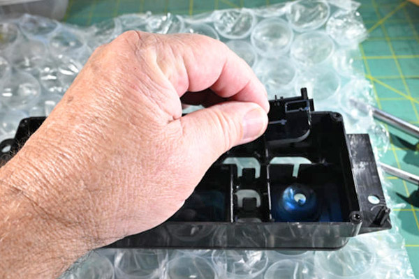 HVAC faceplate assembly