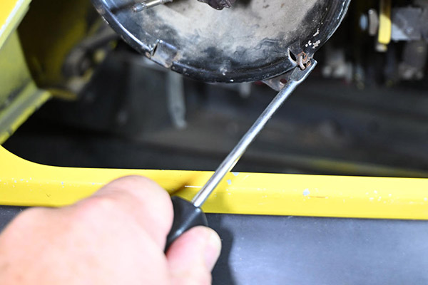Headlight spring