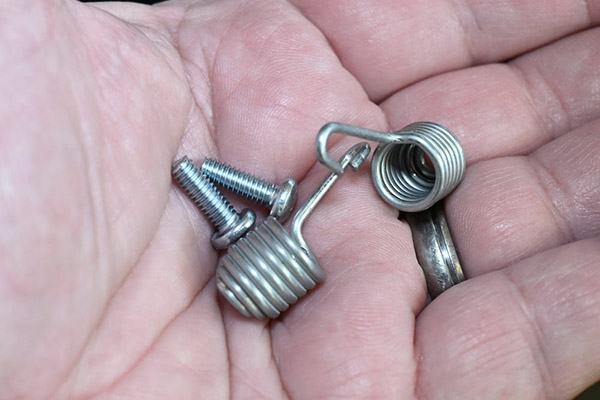 Headlight springs