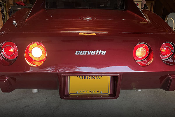 C3 Corvette tail lights