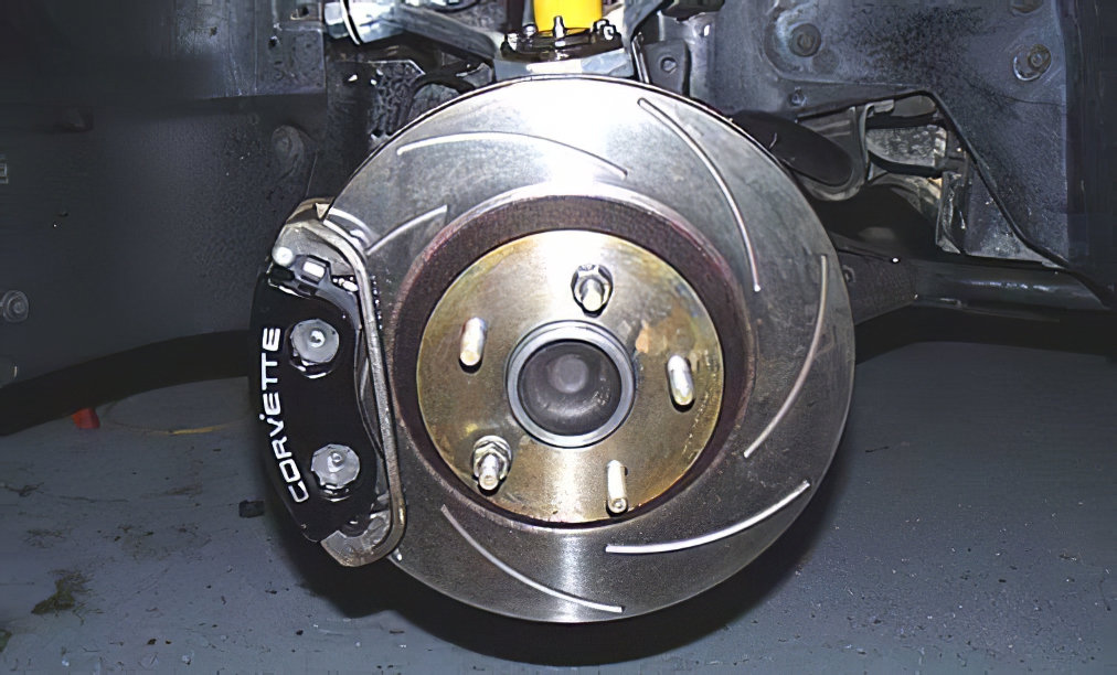 19841996 C4 Corvette Front Caliper & Rotor Installation Corvette